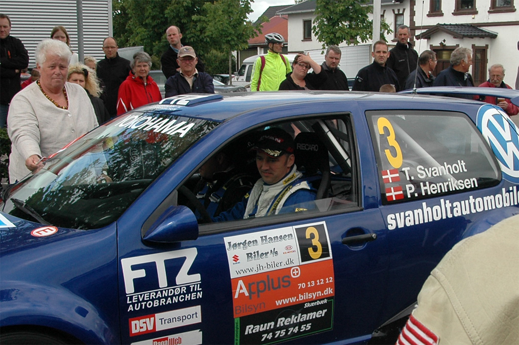 Tim Svanholt gør comeback til DM-feltet ved ADAC Wikinger Rallye.